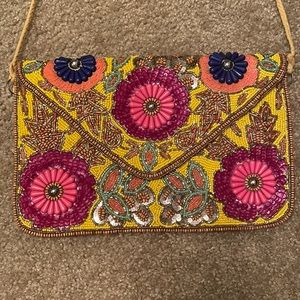 Gorgeous beaded envelope bag